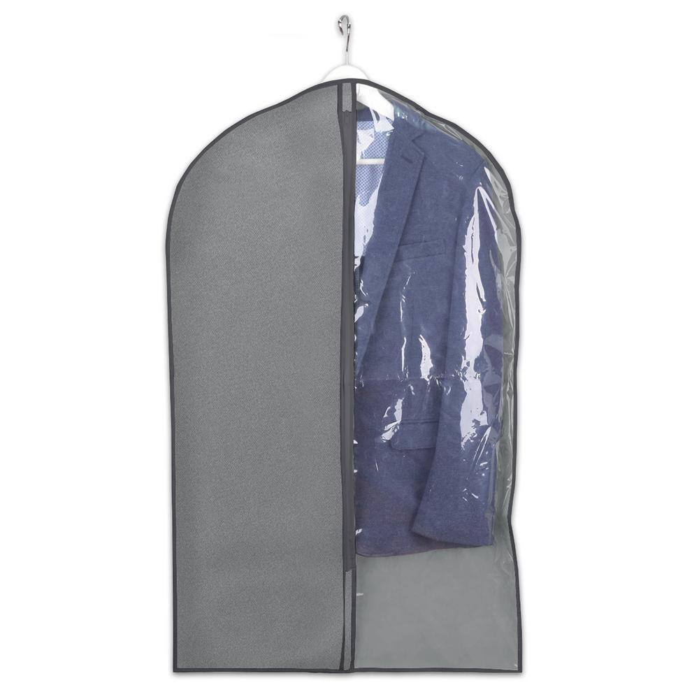 39.37 in. x 23.62 in. x 0.25 in. Gray Polyester Closet Drawer Organizer