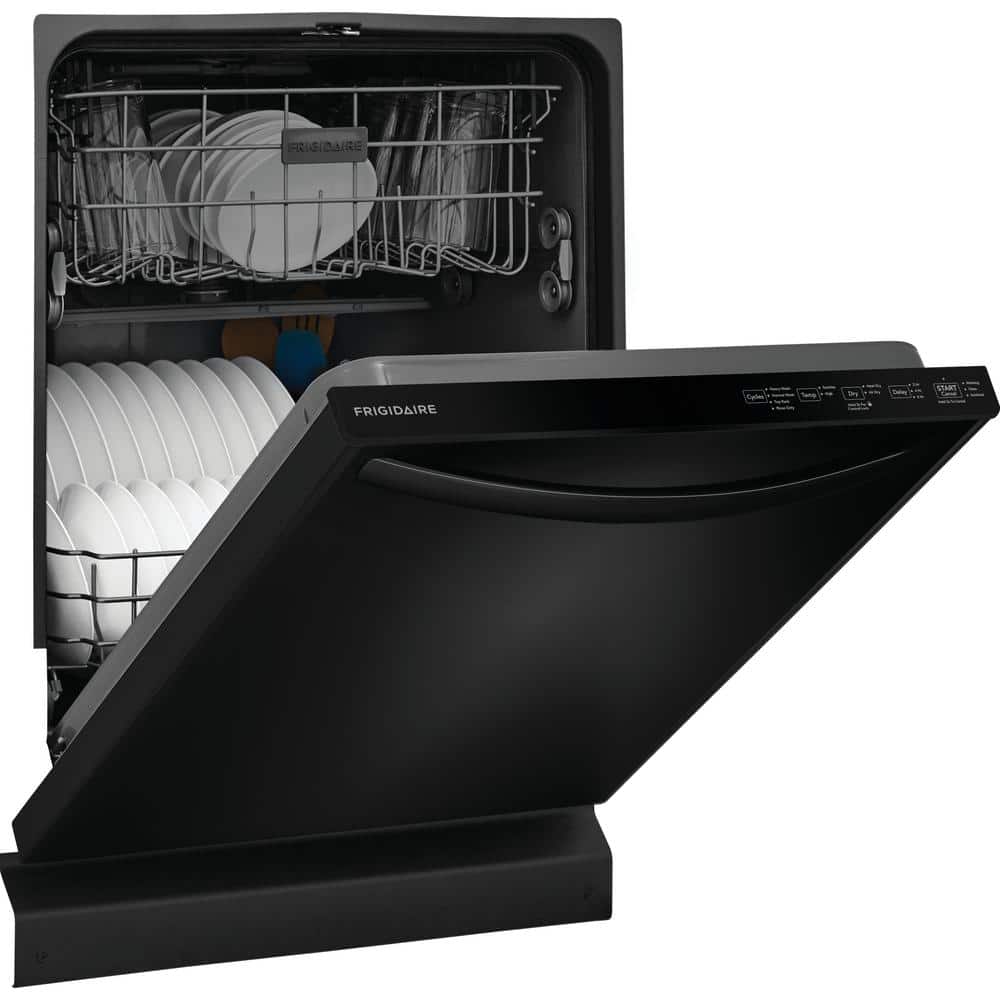 Frigidaire 24" Black Energy Star Certified Built-in Dishwasher