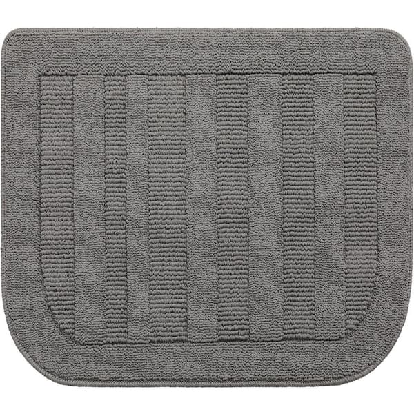 Grey 24x36 Inch Washable Non-Slip Kitchen Rug