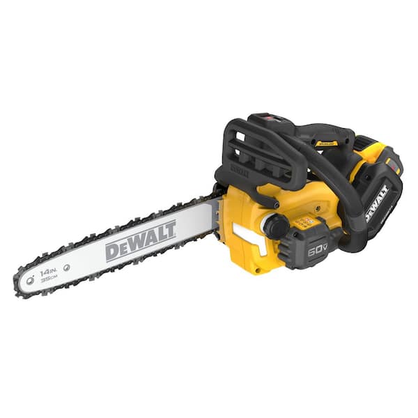 FLEXVOLT 60V MAX 14 in. Cordless Battery Powered Top Handle Chainsaw Kit with (2) FLEXVOLT 3 Ah Batteries & Charger
