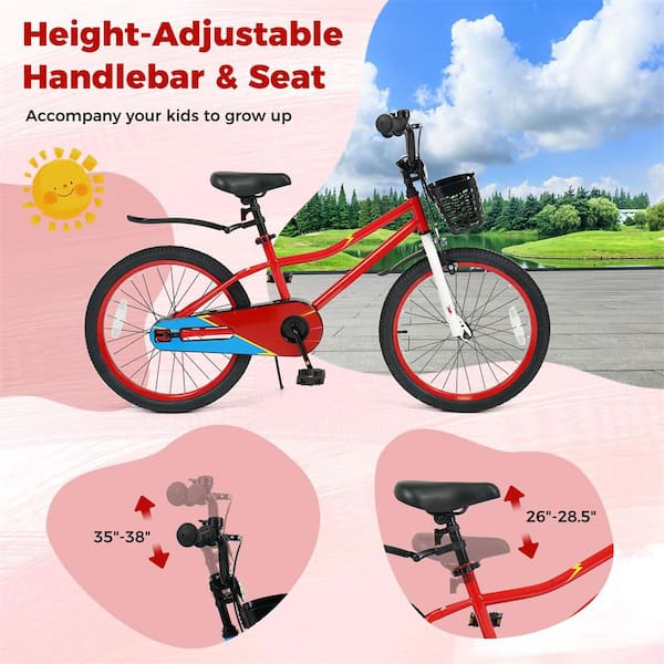 HONEY JOY 20 in. Kids Bike for Boys Aged 8 Plus Years Old Children