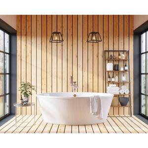 Agnes I 1-Light Matte Black/Gold Sockets Pendant