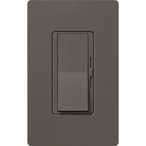 Diva Dimmer Switch for Magnetic Low Voltage, 600-Watt/Single-Pole, Truffle (DVSCLV-600P-TF)