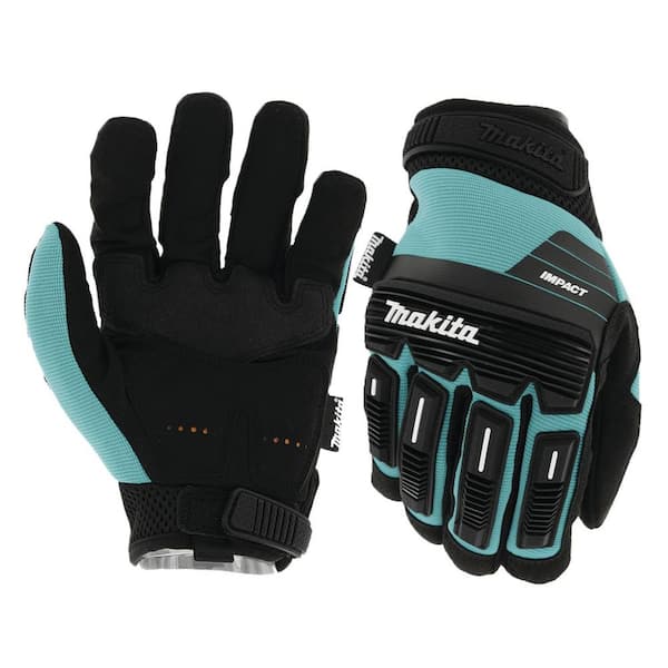 Makita X-Large Advanced Impact Demolition Outdoor and Work Gloves