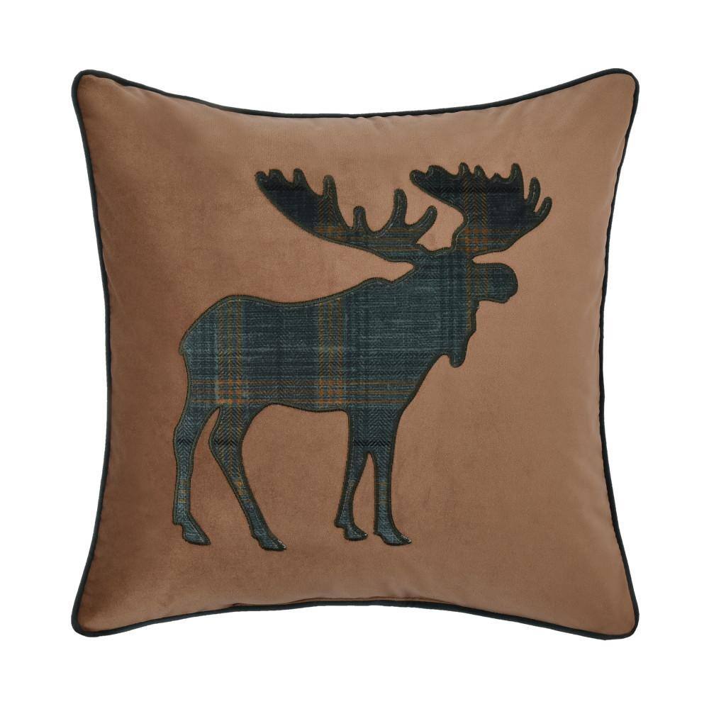 Benson Chestnut Polyester Southwest 18 in. Square Decorative Throw Pillow 1