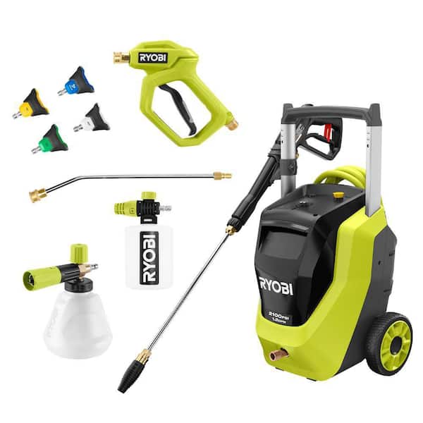 RYOBI 2100 PSI 1.2 GPM Cold Water Corded Electric Pressure Washer