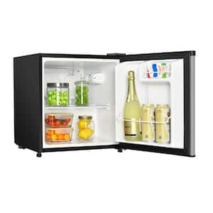 1.7 cu. ft. Mini Fridge in Stainless Steel Freezerless