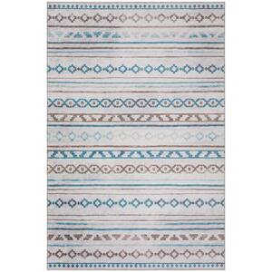 Addison Rugs Eleanor Grey 9 ft. x 12 ft. Geometric Indoor/Outdoor Washable  Area Rug AER31SI9X12 - The Home Depot