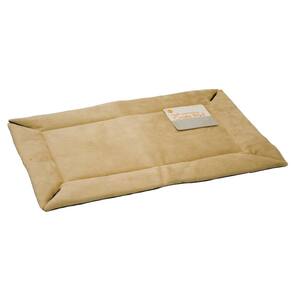 25 in. x 37 in. Medium Tan Self-Warming Crate Pad