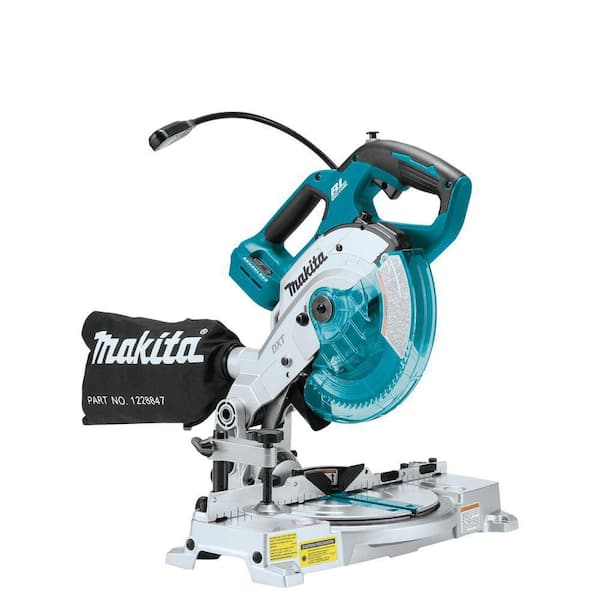 18V LXT Lithium-Ion Brushless Cordless 6-1/2 in. Compact Dual-Bevel Compound Miter Saw with Laser (Tool Only)