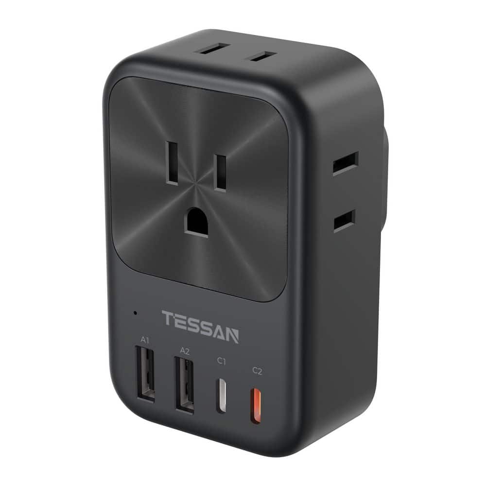 4 Outlet Travel Adapter US To UK Plug with 4 USB Ports price history on PriceWatchPro