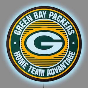 Green Bay Packers Home Team Advantage LED Lighted Sign