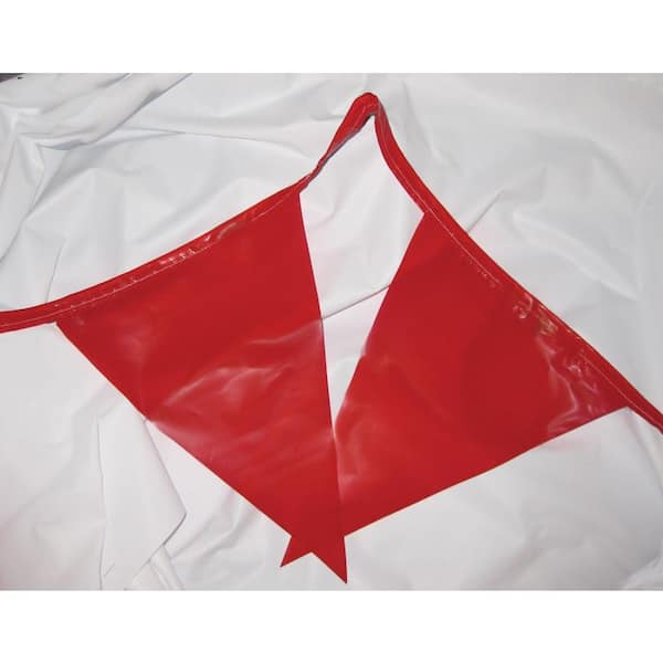Safety Flag Red Pennant Tape