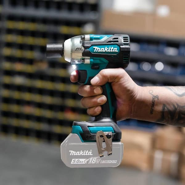 pumpe detaljer Uundgåelig Makita 18V LXT Lithium-Ion Brushless Cordless 4-Speed 3/8 in. Impact Wrench  w/Friction Ring Anvil (Tool Only) XWT16Z - The Home Depot