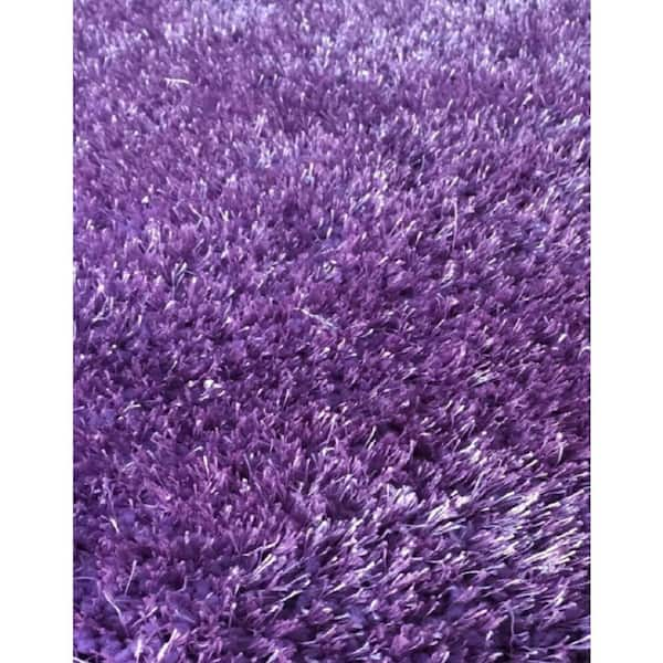 Amazing Rugs "Chubby Shaggy" Hand Tufted 5 ft. x 7 ft. Area Rug