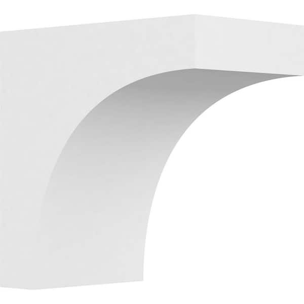 Ekena Millwork 7 in. x 12 in. x 12 in. Standard Stockport Architectural Grade PVC Corbel