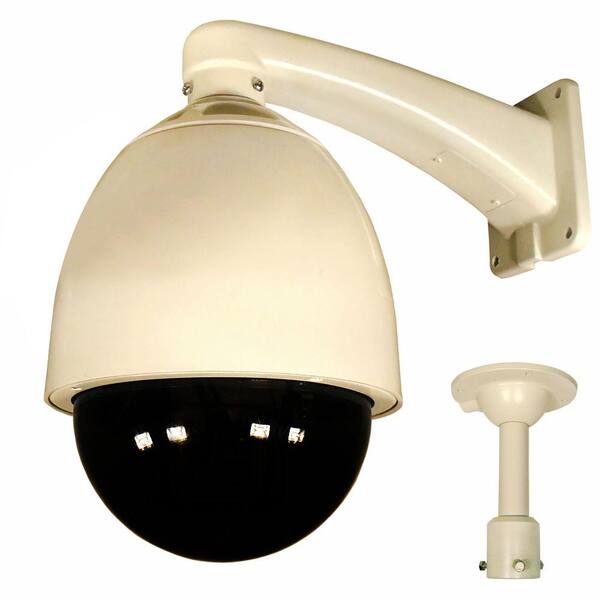 Security Labs 480 TVL CCD 27X Pan Tilt Zoom Weatherproof Dome Surveillance Camera with Heater and Blower-DISCONTINUED