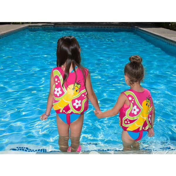 Poolmaster Butterfly Swimming Pool Float Vest 1-3 Years Old