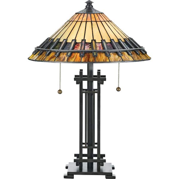 Quoizel Chastain 22.5 in. Multi-Colored Table Lamp