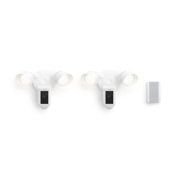 ring spotlight security camera 2 pack