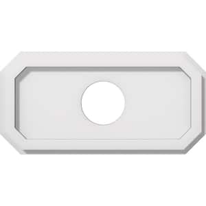 1 in. P X 14 in. W X 7 in. H X 3 in. ID Emerald Architectural Grade PVC Contemporary Ceiling Medallion