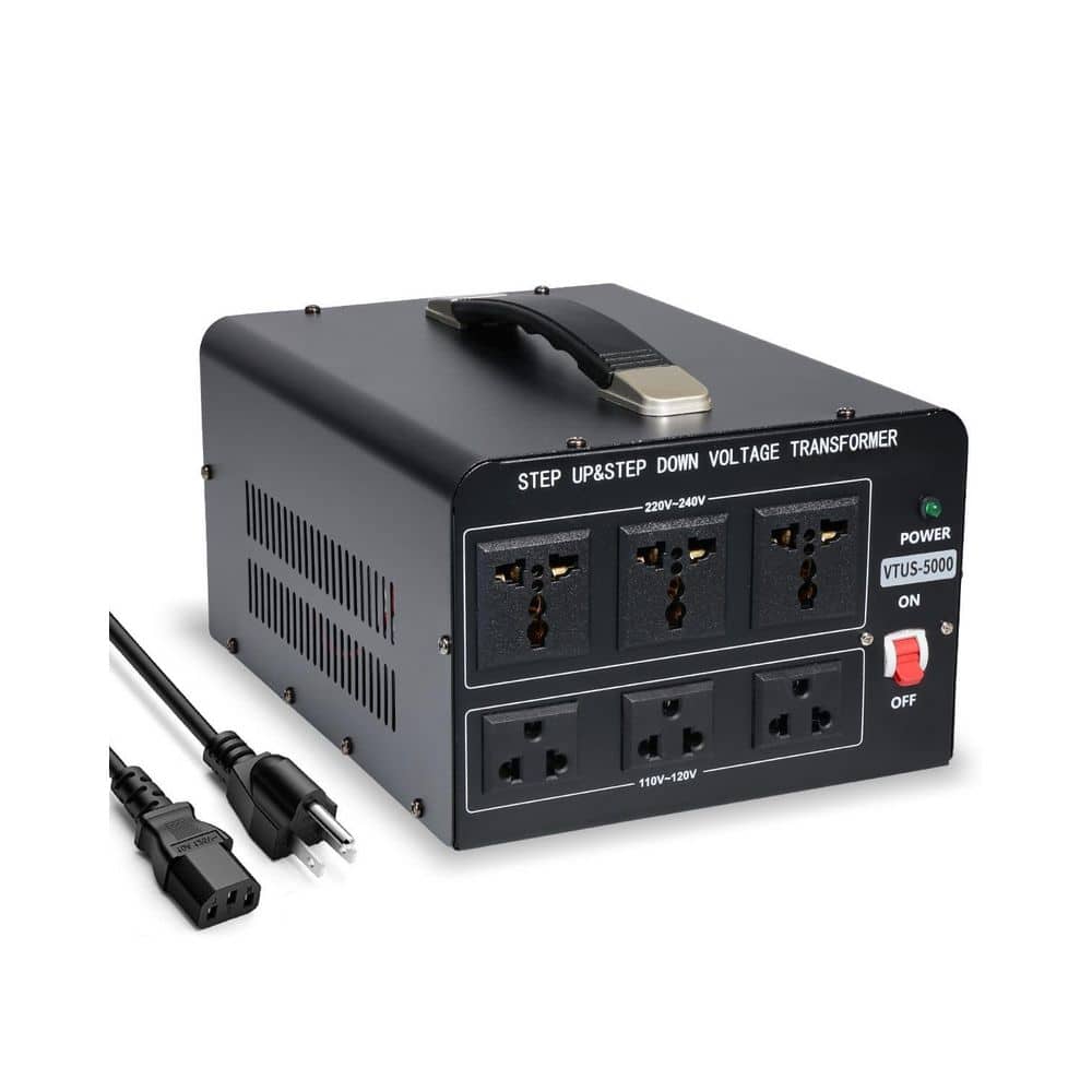 5000W Heavy Duty Voltage Converter Transformer AC Step Up/Down Power Conver