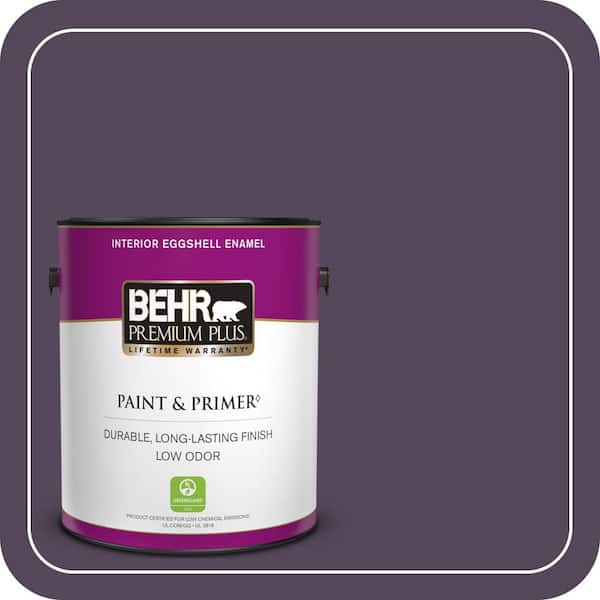 BEHR PREMIUM PLUS 1 gal. #PPU17-01 Mata Hari Eggshell Enamel Low Odor Interior Paint & Primer