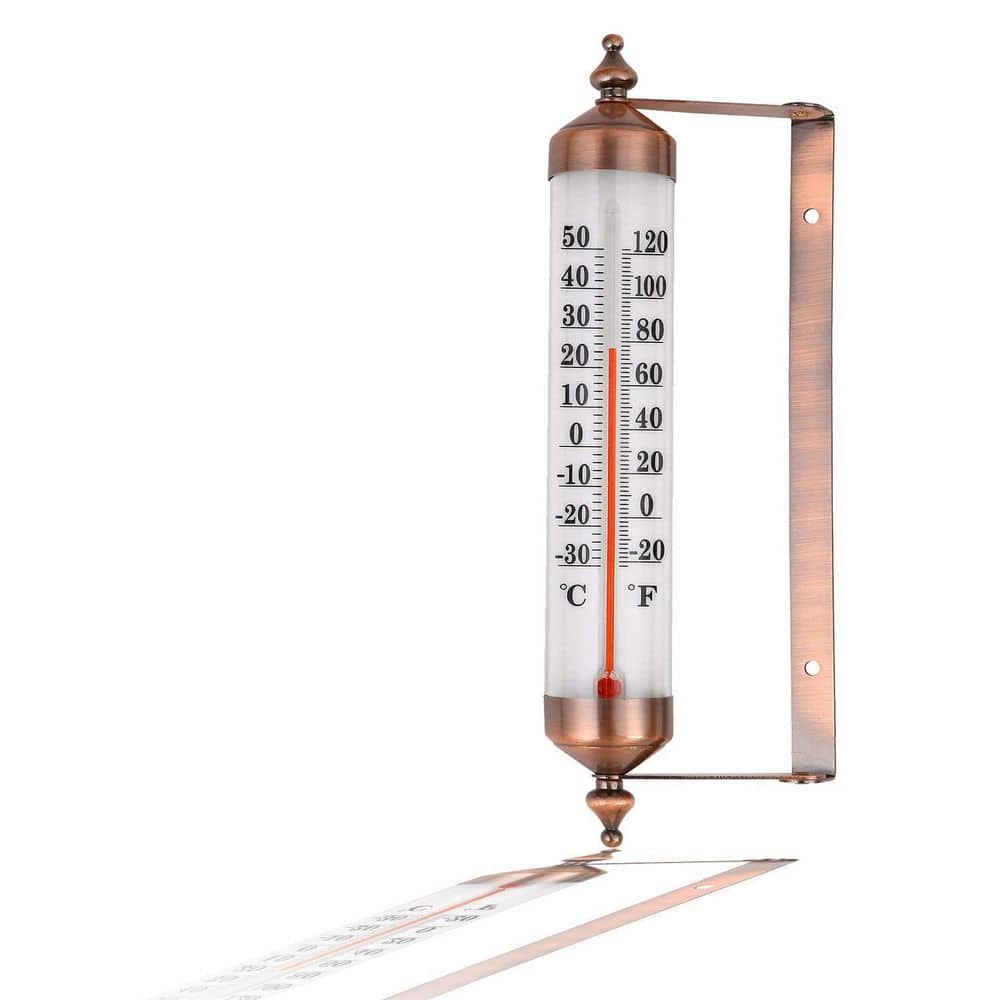 Wireless Analog Thermometer Outdoor Waterproof Display for Home Garden Patio Wall Window Temperature Monitoring 1 Piece price history on PriceWatchPro