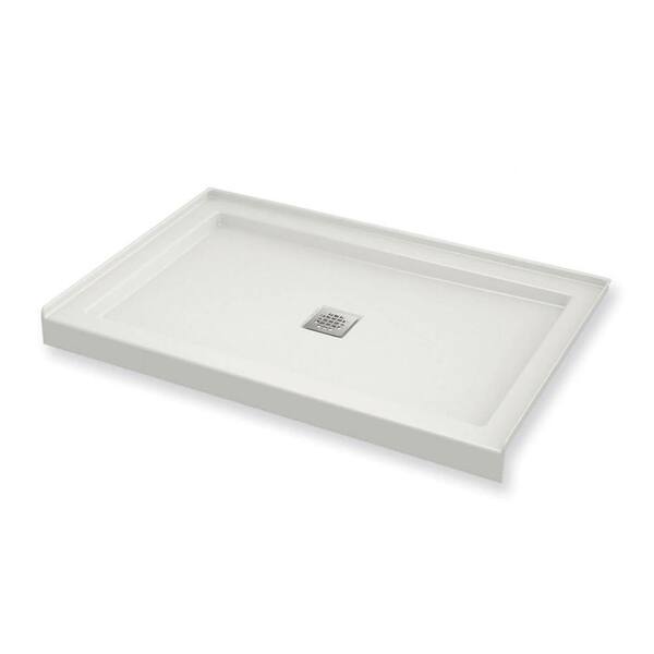 MAAX B3Square 36 in. L x 48 in. W Alcove Single Threshold Shower Pan