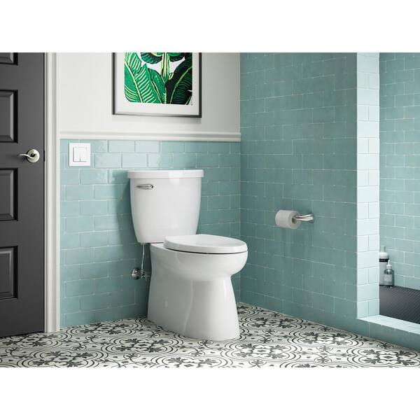 Brella 1.28 GPF Single Flush Toilet Tank Only in White