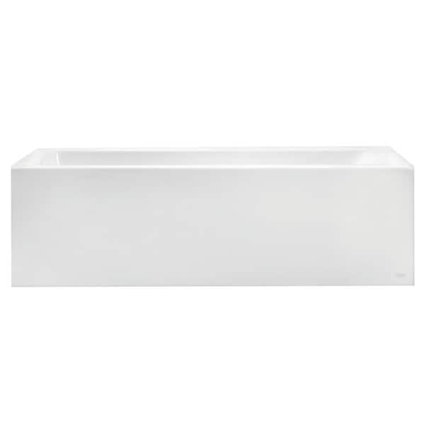 American Standard Studio 60 in. x 30 in. Soaking Bathtub with Left Hand Drain in White