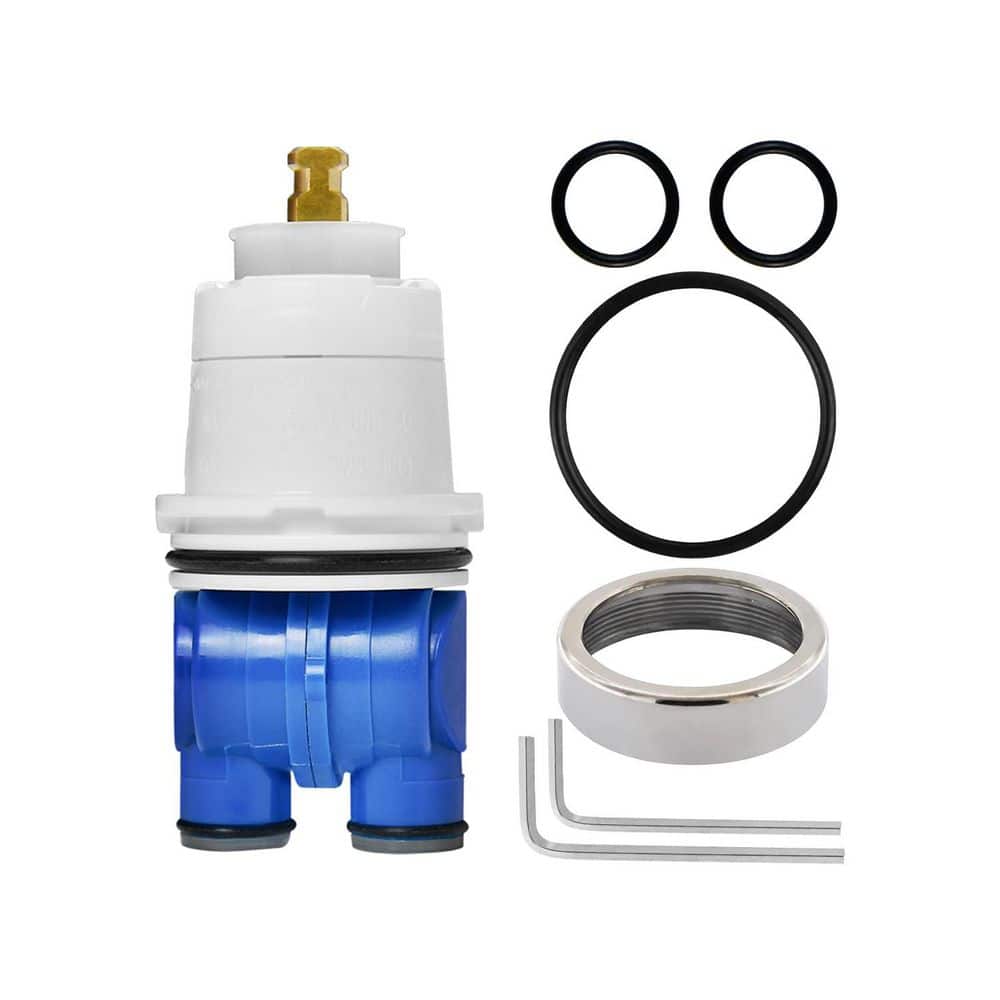 Shower Faucet Cartridge Assembly, Single Handle Tub and Shower Replacement Parts, Equipped with Bonnet Nut price history on PriceWatchPro