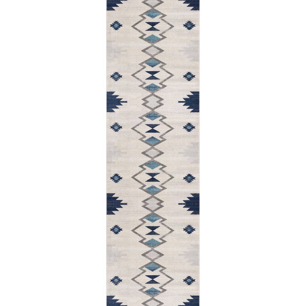 Savannah Modern Cream 2 ft. 3 in. x 15 ft. Abstract Runner Area Rug price history on PriceWatchPro