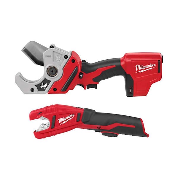 18-Volt ONE+ Pex and PVC Shear Cutter for 1/4 in. to 2 in. with 2.0 Ah Battery and Charger Kit 18-Volt ONE+ Pex and PVC Shear Cutter for 1/4 in. to 2 in. with 2.0 Ah Battery and Charger Kit
