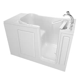 Value Series 48 in. Right Hand Walk-In Whirlpool and Air Bath Bathtub in White