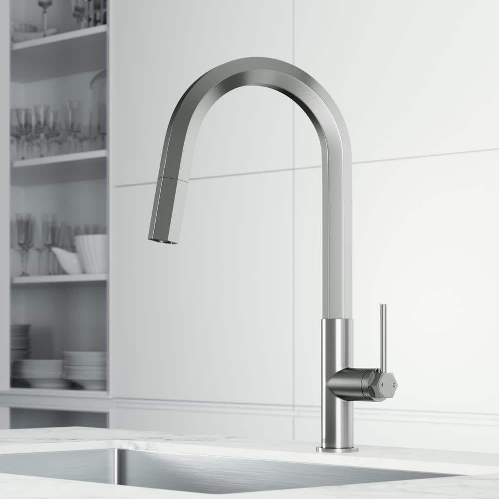 Hart 18" Stainless Steel Pull-Down Kitchen Faucet
