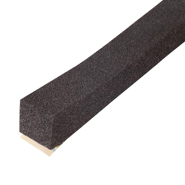 M-D Building Products 1 in. Black Platinum Expandable Foam Weatherseal for Uneven Gaps