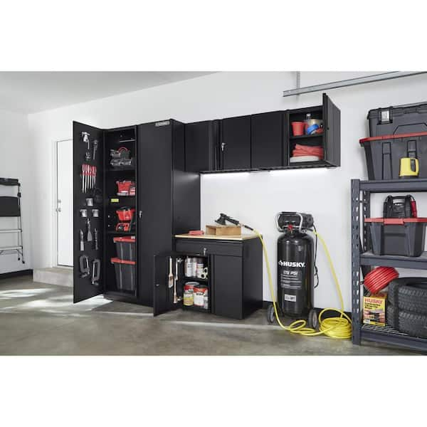 4-Piece Extra Wide Heavy Duty Welded Steel Garage Storage System