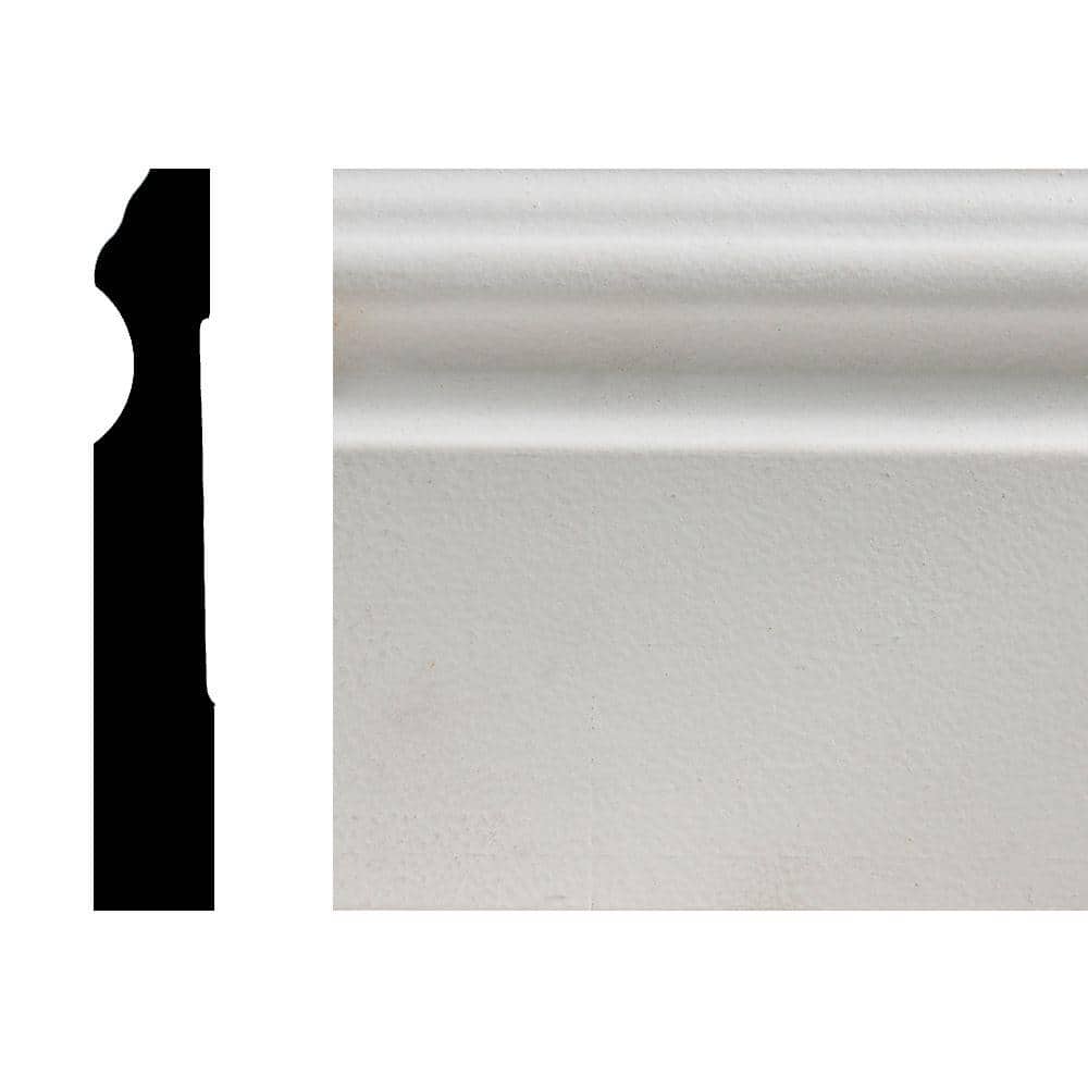 Builder's Choice COL683 9/16 in. x 3-1/4 in. Primed Finger-Jointed Wood ...