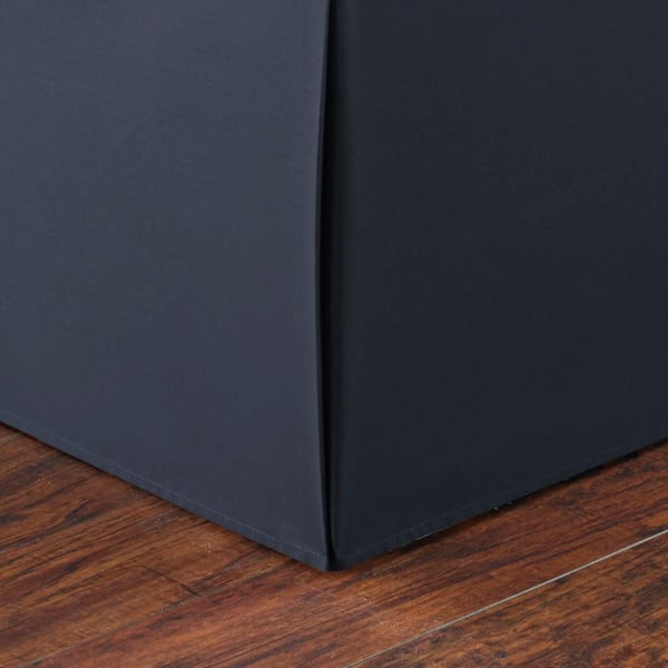 15 in. Solid Cotton Drop Bedskirt