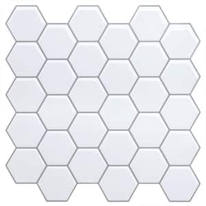 12 in. x 12 in. 3D Mosaic Self-Adhesive Gel Backsplash Tile (Set of 20)