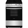 Frigidaire 24 in. Freestanding Electric Range in Stainless Steel with 4 Smoothtop Burner Elements FCFE2425AS