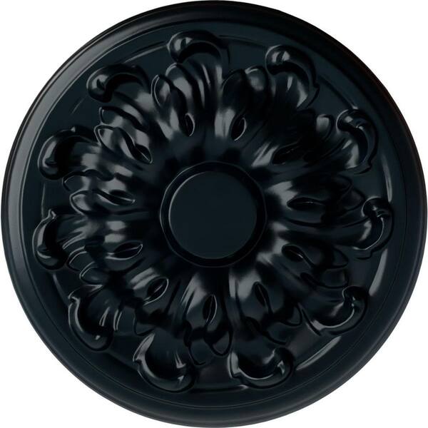 Ekena Millwork 1/4 in. x 7-7/8 in. x 7-7/8 in. Polyurethane Millin Ceiling Medallion Moulding