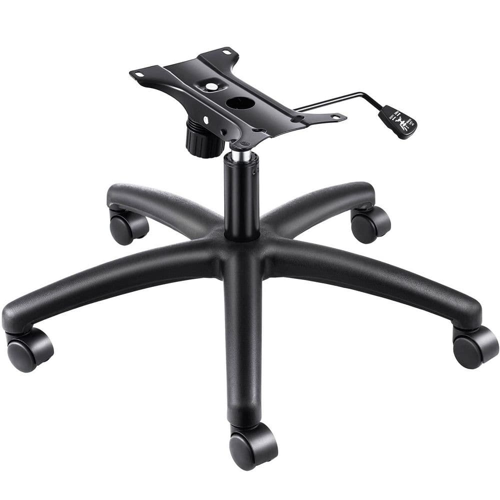 28 in. Swivel Chair Base Replacement, 350 lbs. Gaming Chair Replacement Base with Bottom Plate Stand Cylinder price history on PriceWatchPro