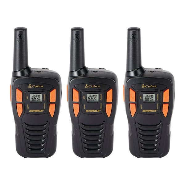 Compact Family 16-Mile Range 2-Way Radio (3-Pack)