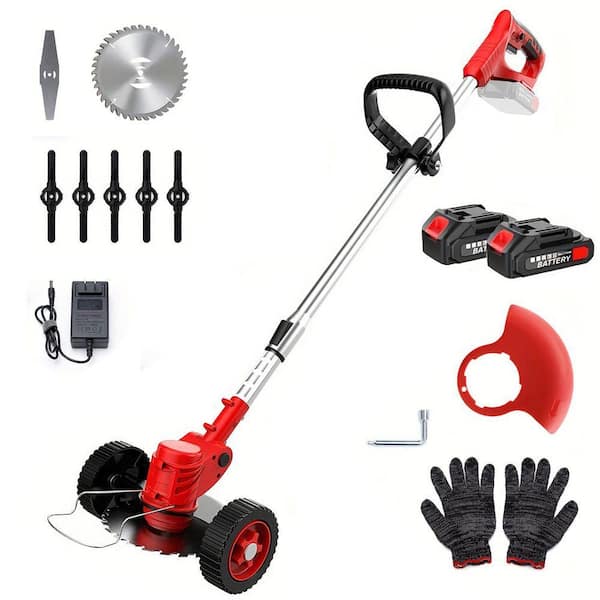 Light Weight and Portable 8 in. 3-Position Walk Behind Push Reel Lawn Mower