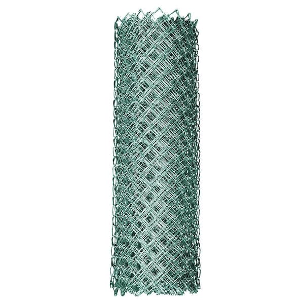 YARDGARD 4 ft. x 50 ft. 11.5-Gauge Galvanized Steel Chain Link Fence Fabric