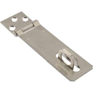 4-1/2 in. Stainless Steel Fixed Staple Safety Hasps (3-Pack)