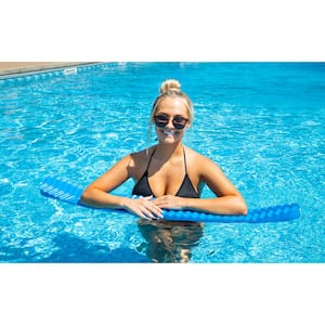 Blue Luxury Drifter Swim Noodle for Pools - NBR Foam Rubber Flotation Device