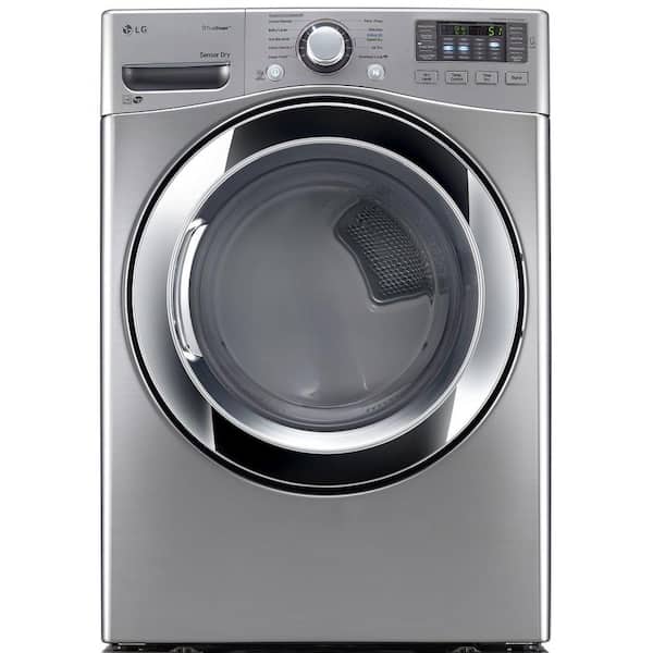 LG 7.4 cu. ft. Gas Dryer with Steam in Graphite Steel, ENERGY STAR